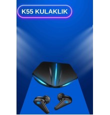 Kadınlar İçin Dokunmatik Ekran Akıllı Saat ve Gamer Kablosuz Bluetooth Kulaklık ANC Özelliği