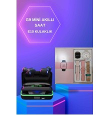 Kadınlara Özel Bileklik Hediyeli Akıllı Saat ve Dijital Göstergeli ANC Özellikli Bluetooth Kulaklık