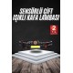 Kafa Lambası Çalışma Işığı Süper Parlak Mıknatıslı Lityum Lion Pilli