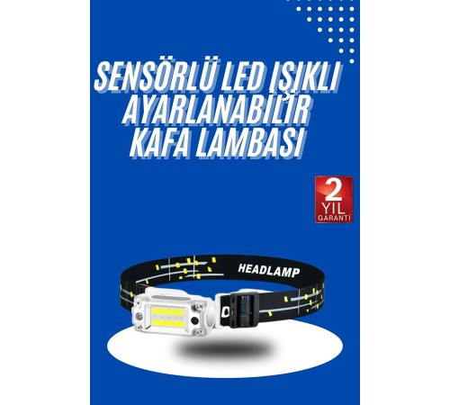Kafa Lambası, Su Geçirmez Kafa Feneri 3 Mod Aydınlatma Kafa Lambası, Su Geçirmez Kafa Feneri 3 Mod Aydınlatma