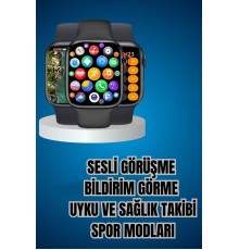 Kaliteli Akıllı Saat ve Kaliteli Bluetooth Kulaklık ANC Özelliği Uzun Pil Ömrü