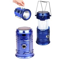 Kamp Feneri Şarj Edilebilir Güneş Enerjili Işıldak USB Şarjlı