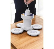 Kamp Lambası Işıldak Beyaz Işık Güneş Enerjili Solar Aydınlatma 5 Kanatlı Katlanabilir