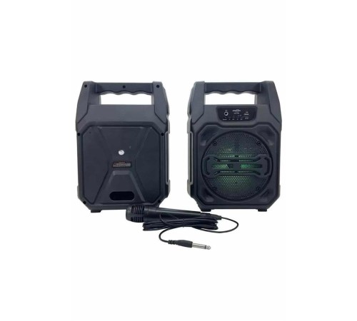 Karaoke Mikrofonlu Fm Radyolu Bluetooth Hoparlör Yüksek Ses Kaliteli