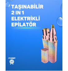 Kaş ve Yüz Epilation Aleti – Kolay Kullanımlı, Portatif Shaver USB Şarjlı