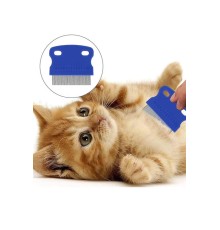 Kedi Köpek Tüy Bit Pire Toplayıcı Toplama Temizleme Tarağı Tarak Seti 4'lü Set
