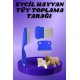 Kedi Köpek Tüy Bit Pire Toplayıcı Toplama Temizleme Tarağı Tarak Seti 4'lü Set