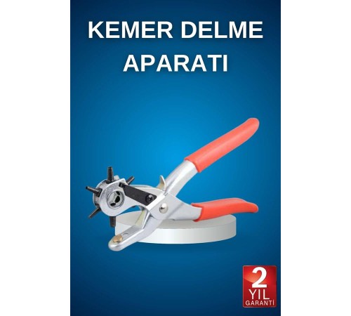 Kemer Delme Pensesi Deri Delici Pensi Zımba 6 Farklı Boyutta