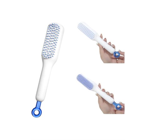 Kendi kendini Temizleyebilen Hijyenik Saç Fırçası Anti-Statik Teknolojisi