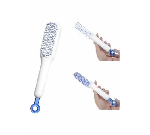 Kendini Temizleyen Tarak Fırça Geri Çekilebilir Evcil Hayvana Uygun Sıkı Dişli