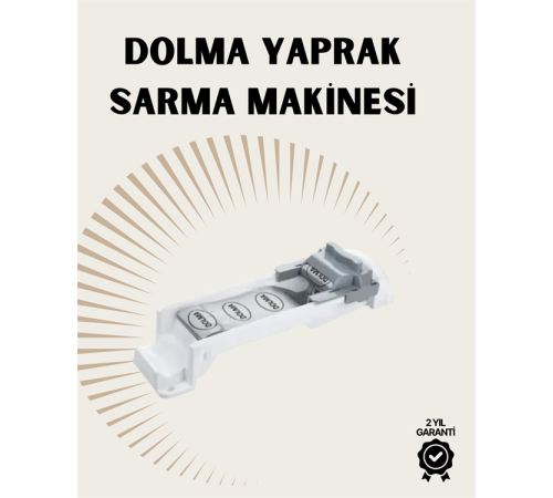 Kol Mekanizmalı Sarma Aleti – Sağlıklı Malzeme, Kusursuz Sunum