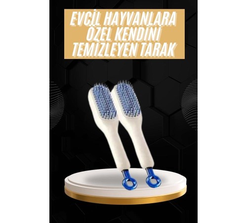 Kolay Temizlenen Fırçası Evcil Hayvanlara Özel Tüy Temizleme