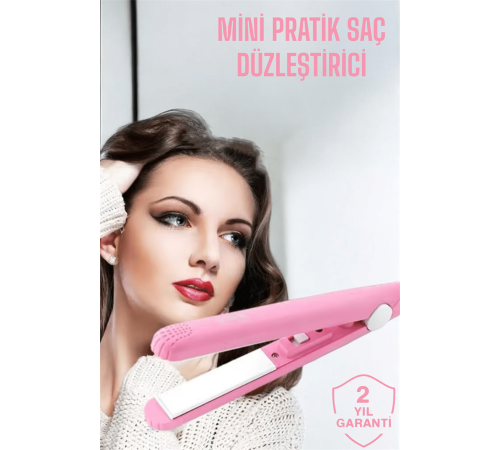 Kompakt ve Hafif: Elektriklenme Karşıtı Mini Saç Düzleştirici