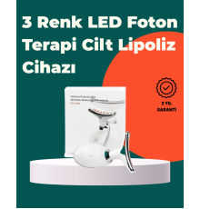 Kompakt ve Taşınabilir Cilt Bakım Cihazı – 3 Fonksiyonlu, USB Şarjlı, LED Işıklı Güzellik Aleti