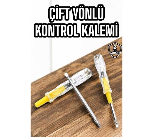 Kontrol Kalemi Nikel Kaplama Çift Başlıklı Test Cihazı