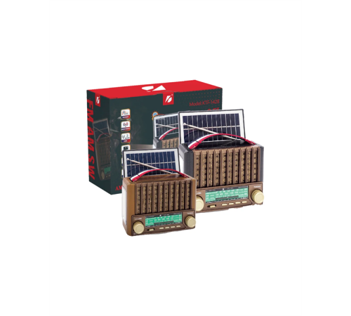 KTF-1428 Güneş Enerjili Bluetooth Hoparlör