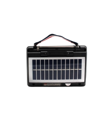 KTF-1428 Solar Panel Destekli Şarjlı Bluetooth Hoparlör – FM/AM/SW Radyo, AUX ve TF Kart Girişli