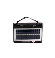 KTF-1428 Taşınabilir Güneş Enerjili Bluetooth Radyo Hoparlör – Şarjlı, Radyo, MP3, AUX Girişli