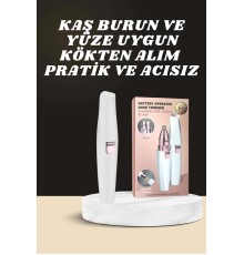 Kulak Burun ve Yüz Epilasyon Aleti ve Yüz Masaj Aleti İkili Cilt Bakım Seti