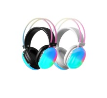 Kulak Üstü Kablosuz Bluetooth Kulaklık Unısex Renkli Işıklı Kulaklık