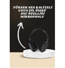 Kulak Üstü Kulaklık Pro9 ve Yeni Nesil Akıllı Saat Android ve İOS Uyumlu ANC Özelliği