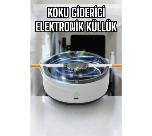 Küllük Duman Giderici Temizlenebilir Elektronik Pilli