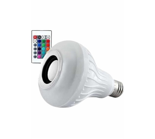 Lamba Hoparlör Ampül Görünümlü Renk Değiştirebilen Android ve İOS Uyumlu