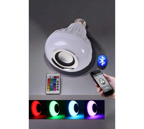 Lamba Led Hoparlör Dayanıklı ve Uzun Ömürlü Bluetooth Hoparlör