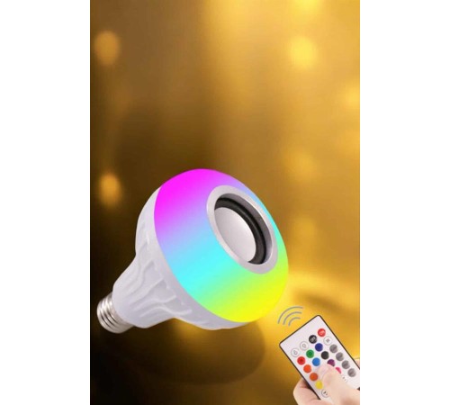 Lamba Led Hoparlör Dayanıklı ve Uzun Ömürlü Bluetooth Hoparlör