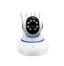 LED Aydınlatmalı 5 Antenli Motorlu 1080P Wifi Kamera Sensörlü