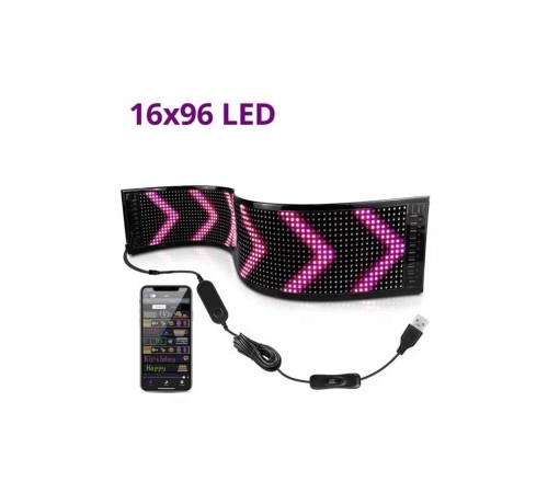 Led Ekran Matrix Panel En Büyük Boy Araba Yazısı