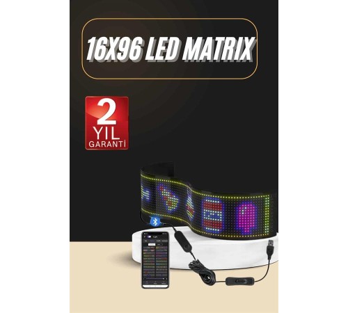 Led Ekran Matrix Panel En Büyük Boy Araba Yazısı