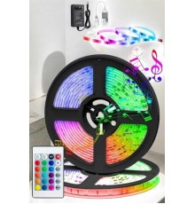 Led Işık 5 Metre Şerit Led RGB Işıklı