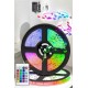 Led Işık 5 Metre Şerit Led RGB Işıklı