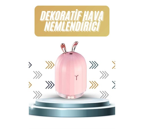 Led Işıklı Hava Nemlendirici Buhar Makinesi Dekoratif Aromaterapi