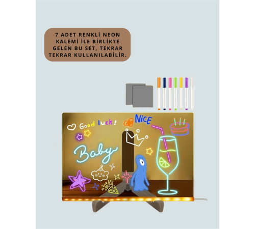 IŞIKLI YAZI TAHTASI