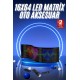 LED Matrix Panel RGB Ekran Kumandalı 16X64 Araç Camına Uygun