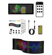 Led Panel 16*64 Led Uzaktan Kumandalı Telefon Kontrollü LED Ekran