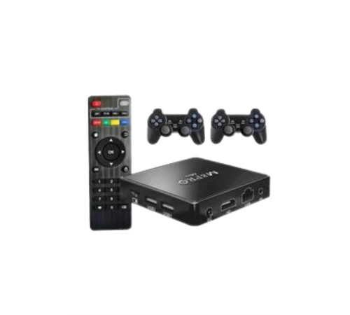 M8 PRO Mini 2.4G 10K ultra HD 64 GB TV BOX Android TV GAME BOX  2 Adet Oyun Konsolu
