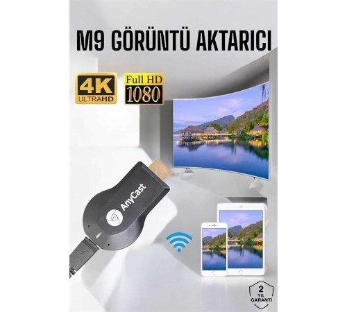 M9 Plus Görüntü Aktarıcı Wifi Aktarıcı HD Görüntü Kalitesi