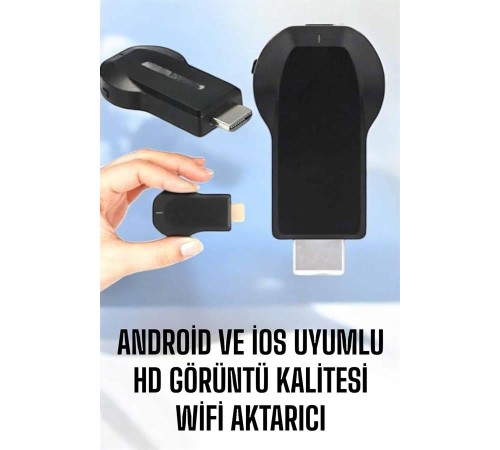 M9 Plus Hdmi Kablosuz Görüntü Ve Ses Aktarıcı HD Görüntü