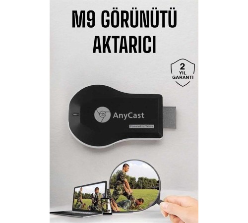 M9 Plus Hdmi Kablosuz Görüntü Ve Ses Aktarıcı HD Görüntü