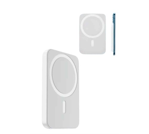 Magsafe Battery Pack Powerbank Kablosuz Şarj 5.000 mah Magsafe Battery Pack Powerbank Kablosuz Şarj 5.000 mah