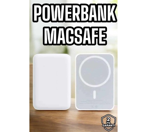 Magsafe Kablosuz Batarya Yüksek Performanslı Manyetik Tasarım Hızlı Şarj