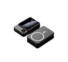 Magsafe Powerbank 10.000 mAh 22.5 Watt Hızlı Şarj Göstergeli Kablosuz Taşınabilir Şarj