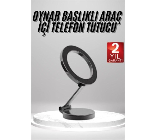 Magsafe Telefon Tutucu 360 Dönebilen Ayarlanabilir Araç İçi Tutucu