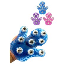 Masaj Aleti El Şeklinde Omuz Bacak Bilyeli Masaj Eldiveni El Şekilli