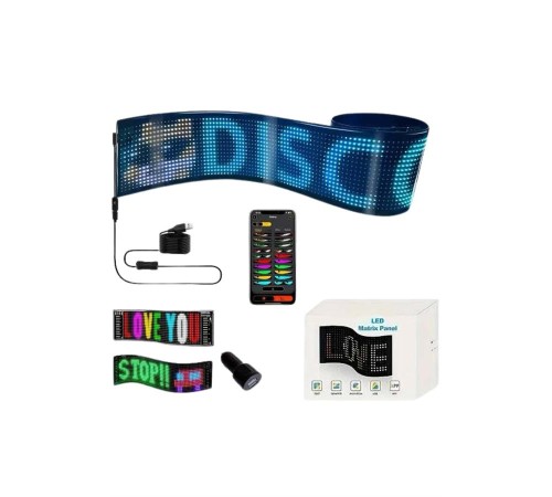 Matrix Led  Dijital Ekran Kumandalı LED Ekran Yazı