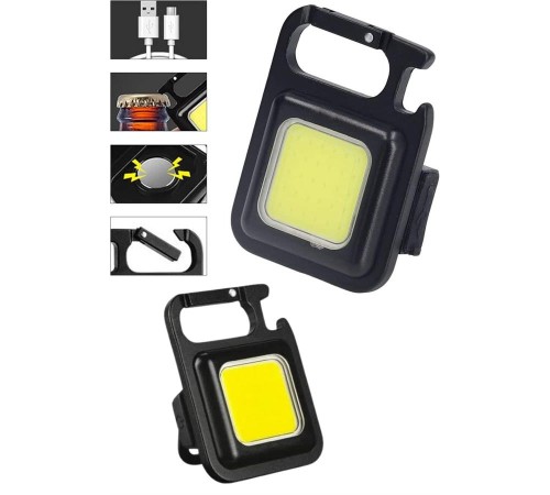 Mıknatıslı Parlak Led Işık 3 Fonksiyonlu Şarj edilebilir Ledli Mini Taşınabilir