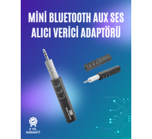 Mini Bluetooth Müzik Alıcısı | Ev & Araç Stereo Sistemlerine Kablosuz Bağlantı
